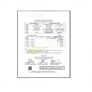 Certificación Nacional de Andamio Aislado de 14 mts