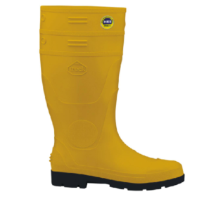 Bota PVC Seguridad C/Punta MOD 742 Amarillo