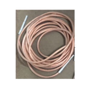Puesta a Tierra Chicote cable cobre Extraflexible de 70 mm2 de  12 mts  con  ferrule y Termocontraible