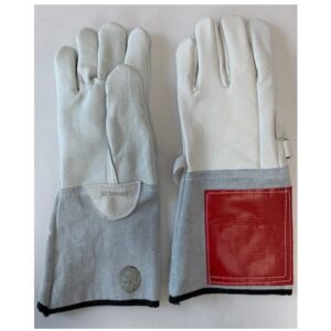 Guantes cuero Protector Especial 35,5 cms clase 0 Rojo Mod Coprelec